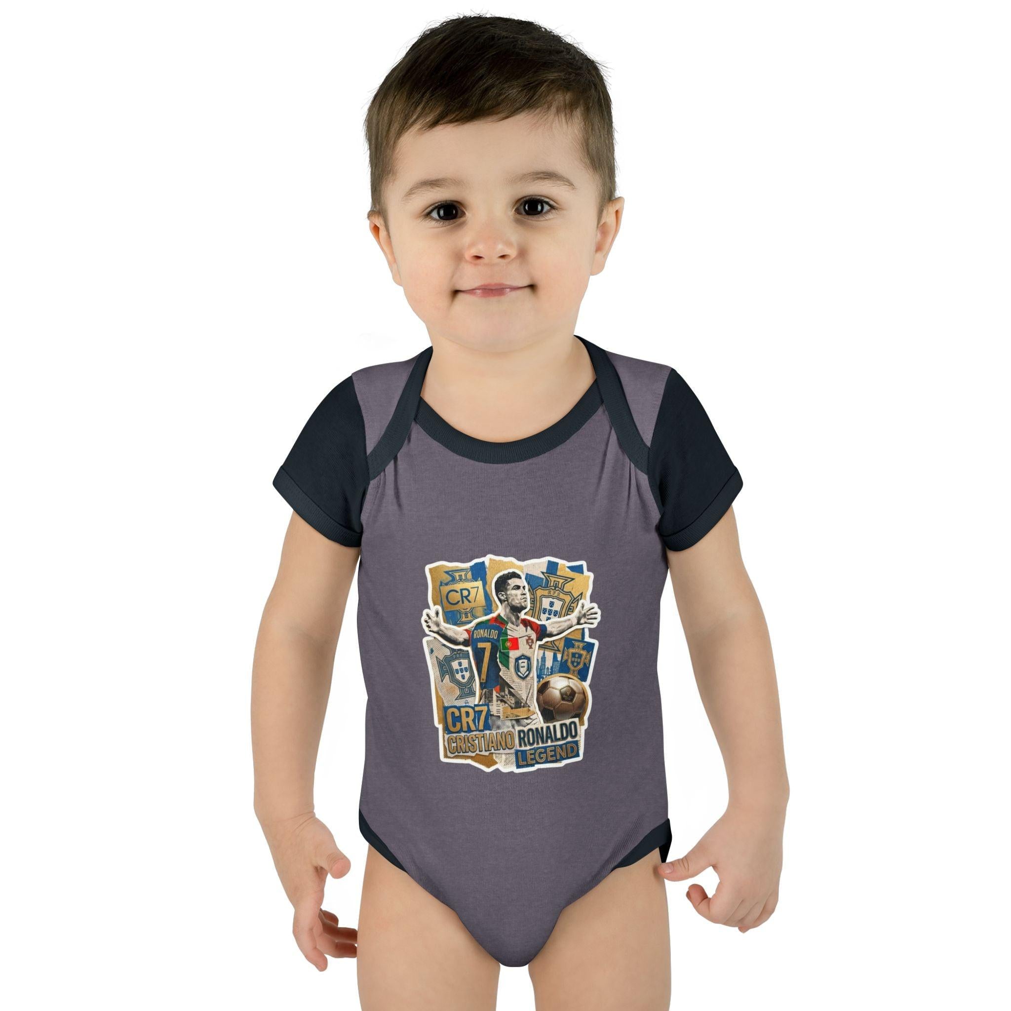 CR7 Fan Inspired Baby Bodysuit — World Cup 2026 Infant One-Piece