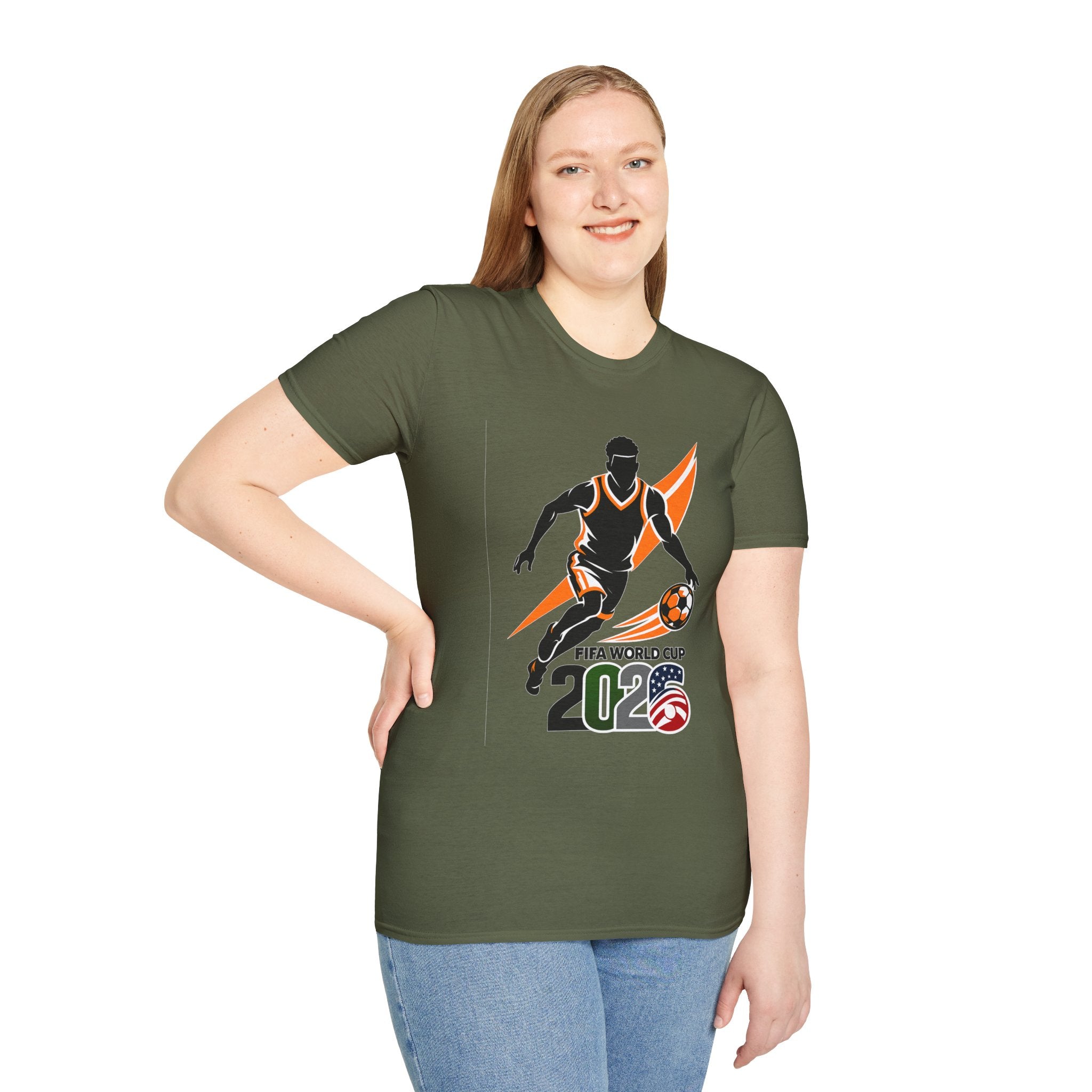 Soccer T-Shirt — 2026 soccer Player Graphic Tee