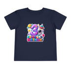 3rd Birthday Toddler Tee — Space Astronaut "Happy Birthday" Shirt