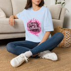 Birthday T-Shirt — “It's My Birthday” Pink Crown Celebration Tee