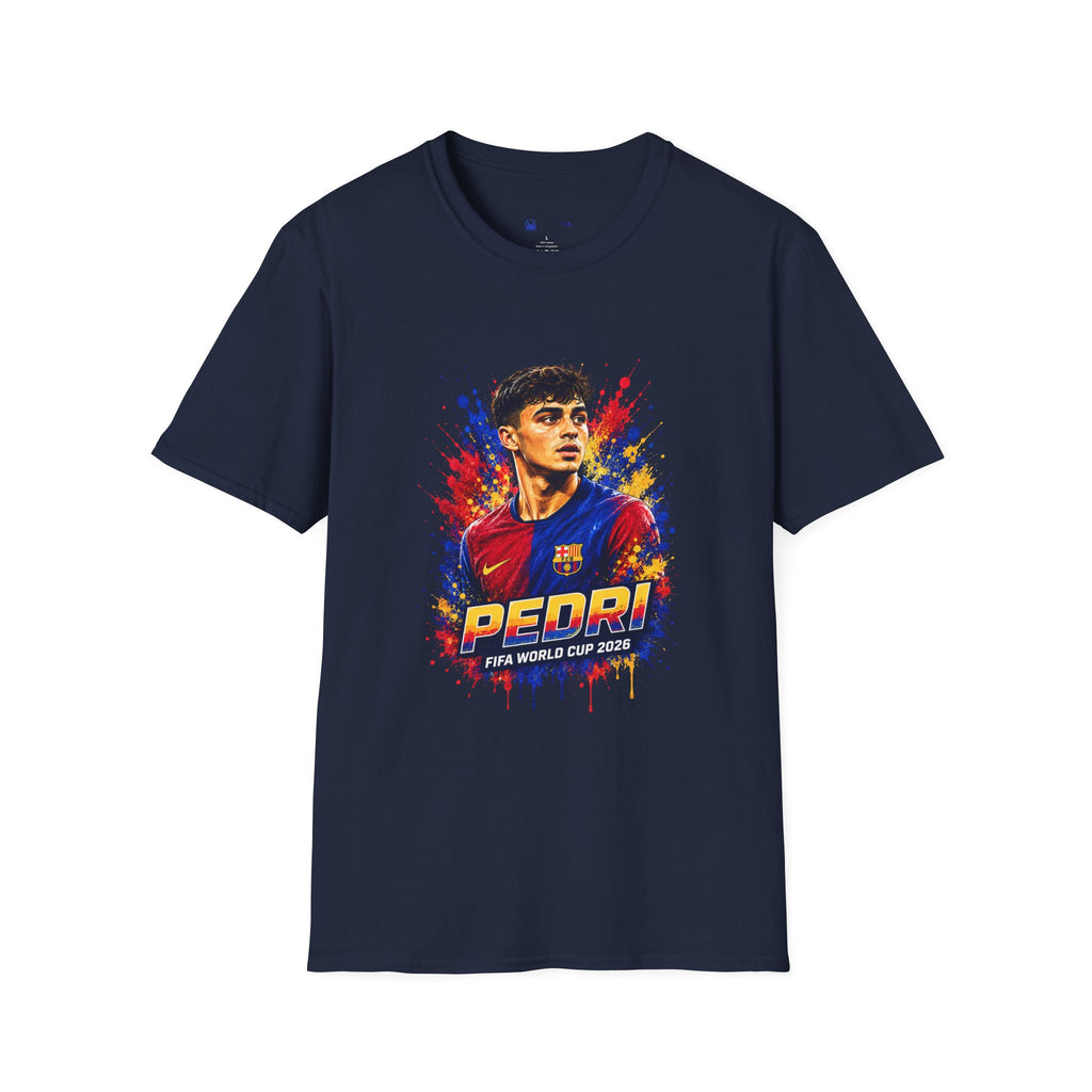 T-Shirt — 'Spain legend' Color Splash Soccer Portrait Tee