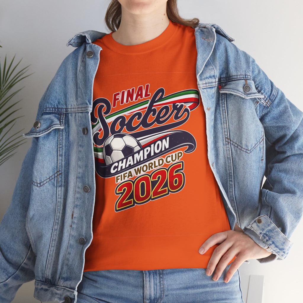 2026 Soccer  Champion Tee - Final Soccer Graphic Shirt