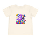3rd Birthday Toddler Tee — Space Astronaut "Happy Birthday" Shirt