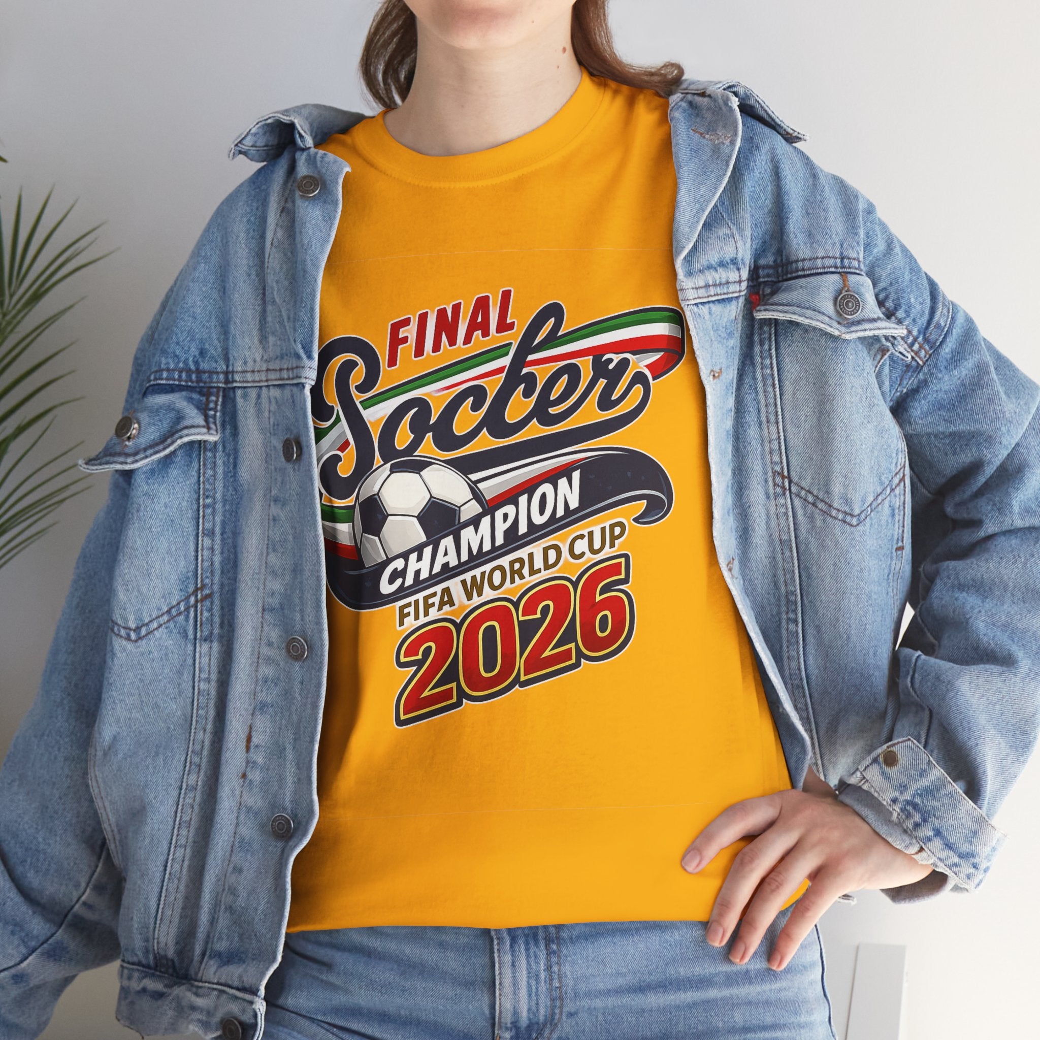 2026 Soccer  Champion Tee - Final Soccer Graphic Shirt