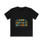 Happy Birthday Dino Boy Kids Tee