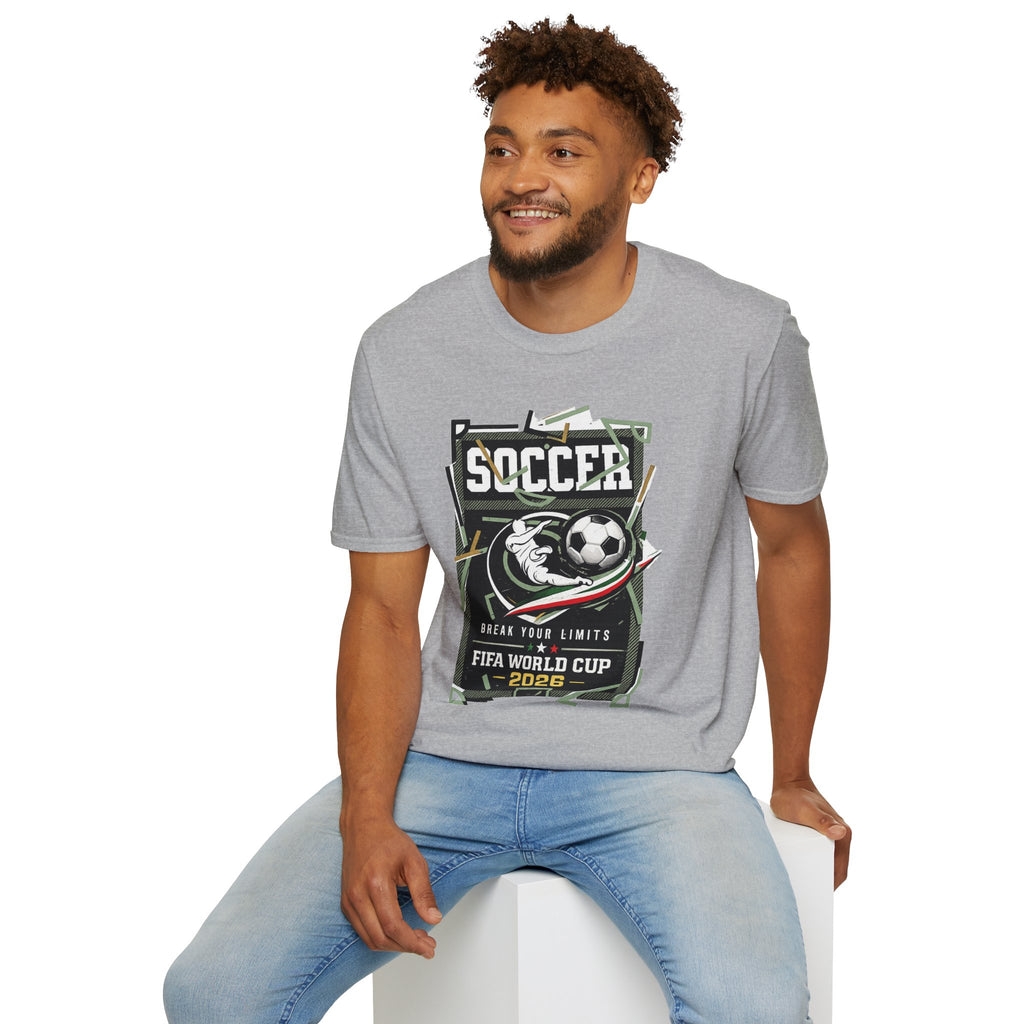 Soccer Cup 2026 Graphic T‑Shirt — Vintage Team Crest Soccer Tee