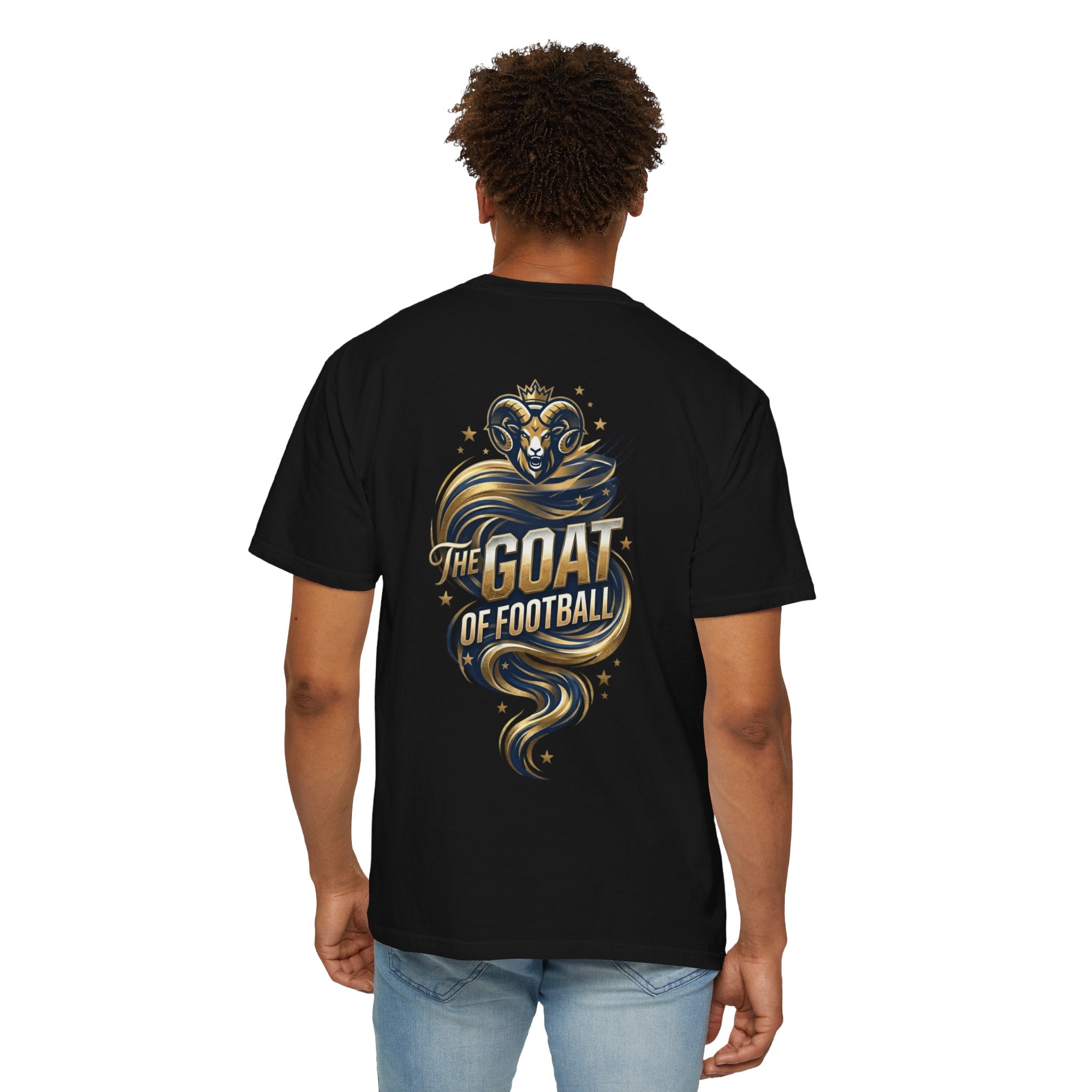 Messi "The GOAT" Soccer T-Shirt - Argentina Fan Version