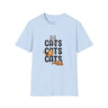 Cats Cats Cats T-Shirt — Cute Kitten Graphic Tee for Cat Lovers