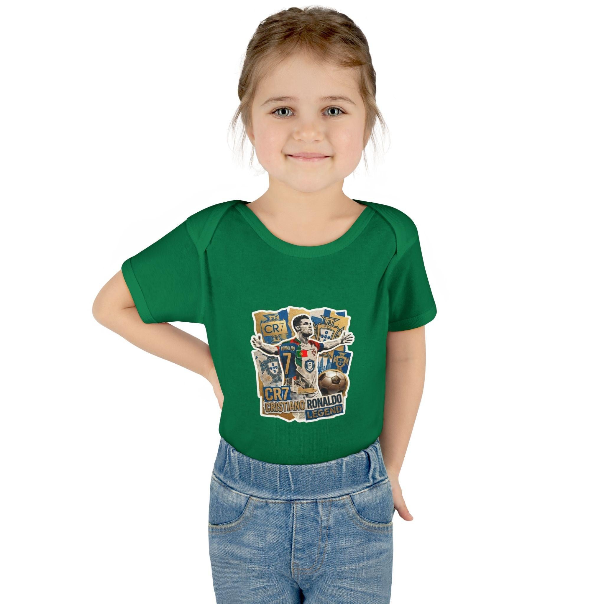 CR7 Fan Inspired Baby Bodysuit — World Cup 2026 Infant One-Piece