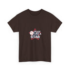 Play Like a Star Baseball Tee — Kids & Youth Sports Shirt