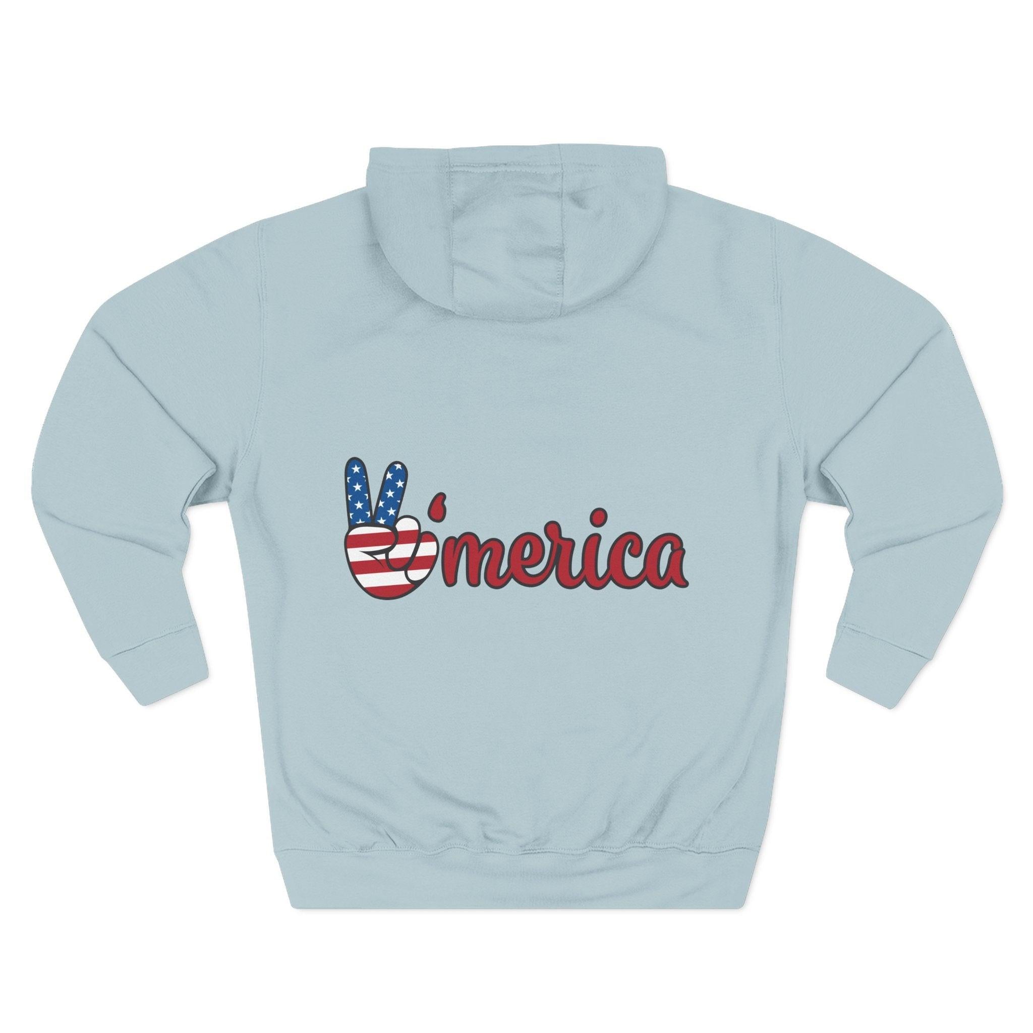 World Cup 2026 Fan Inspired - Patriot Style Fleece Hoodie.