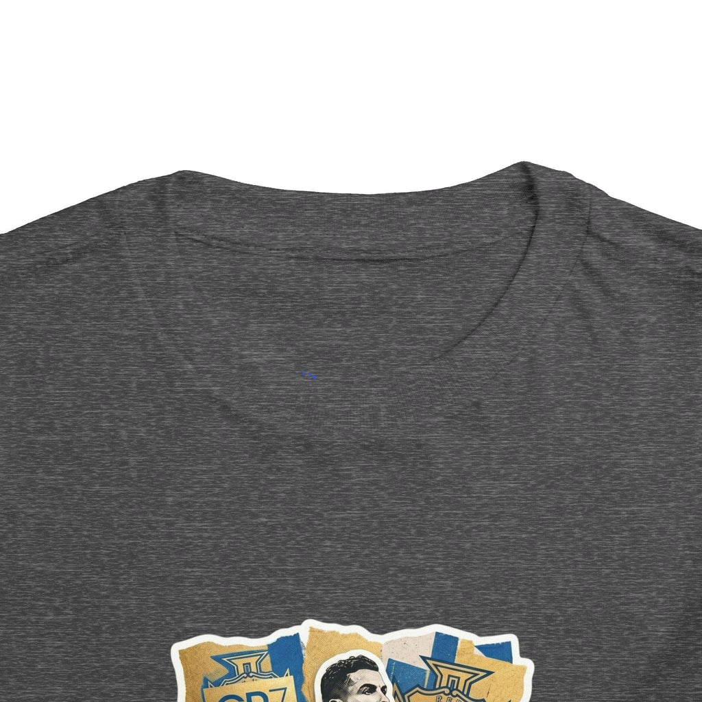 CR7 Fan Inspired Toddler Soccer T‑Shirt — Kids Football Fan Tee