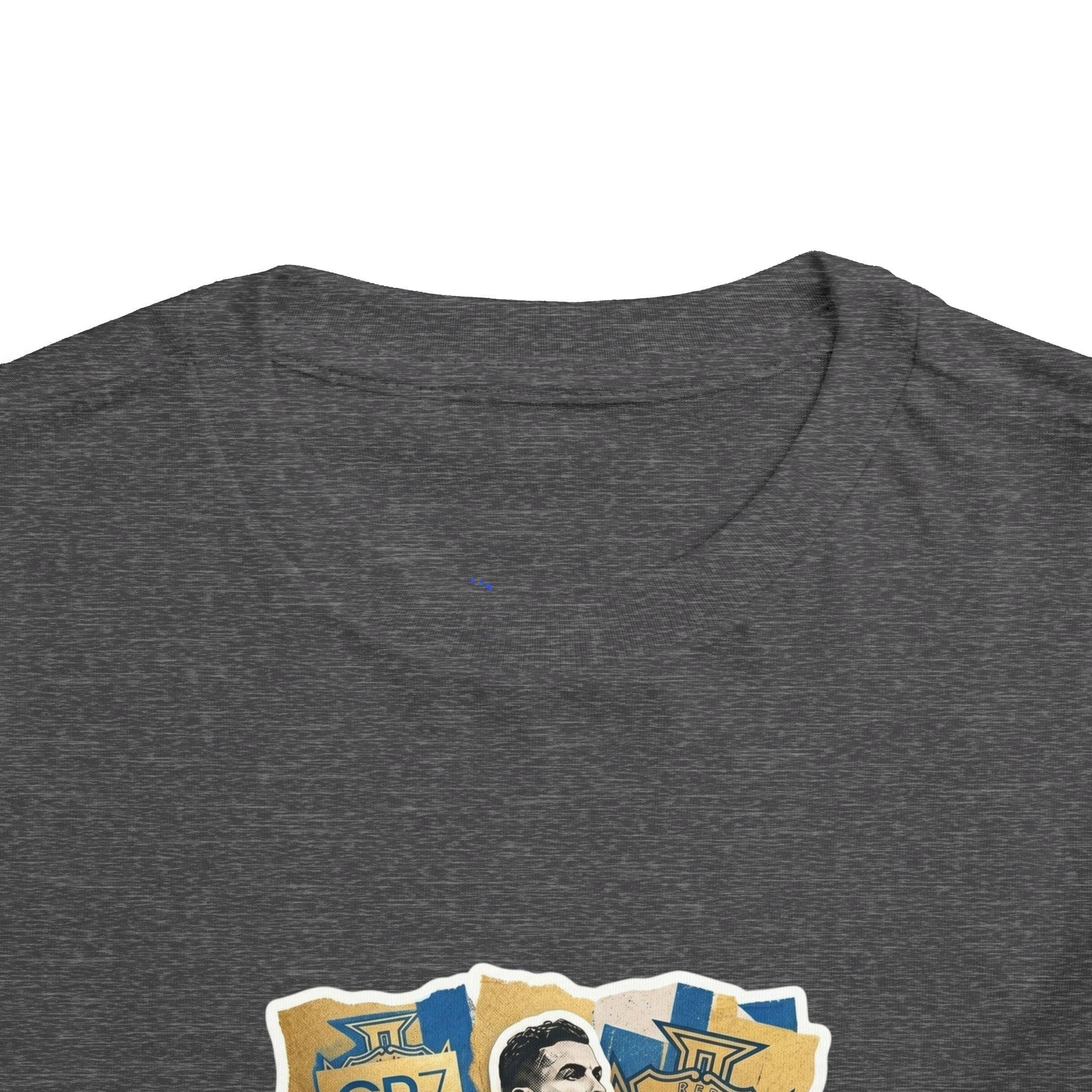 CR7 Fan Inspired Toddler Soccer T‑Shirt — Kids Football Fan Tee