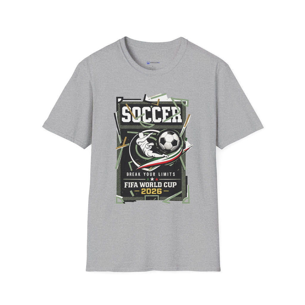 Soccer Cup 2026 Graphic T‑Shirt — Vintage Team Crest Soccer Tee